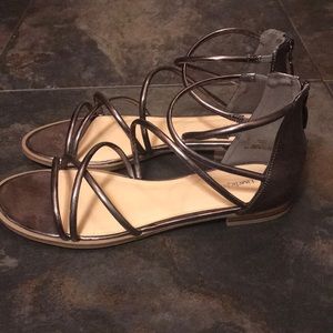 Crisscross sandals size 11